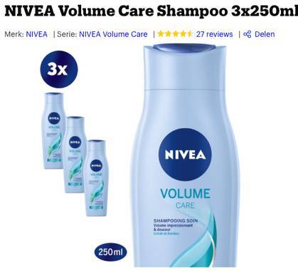 volume shampoo voor fijn haar