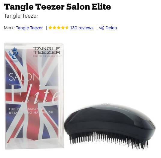 tangle teezer salon elite