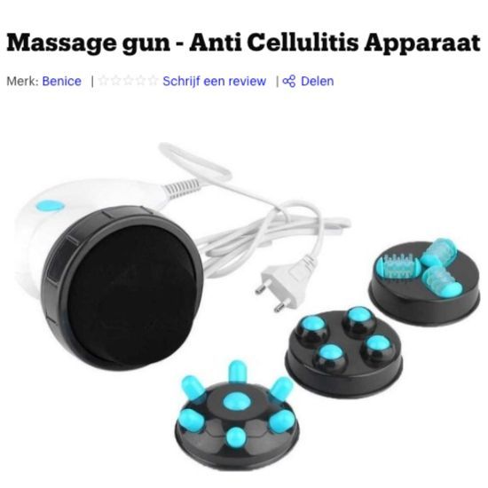 anti cellulitis apparaat massage gun
