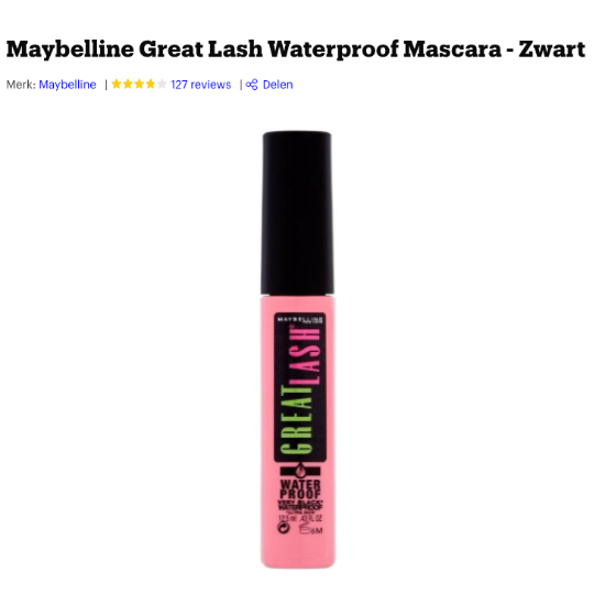 beste Maybelline mascara waterproof