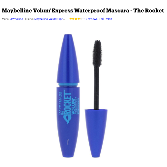 goede Maybelline mascara
