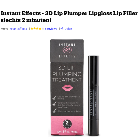 lipgloss plumping