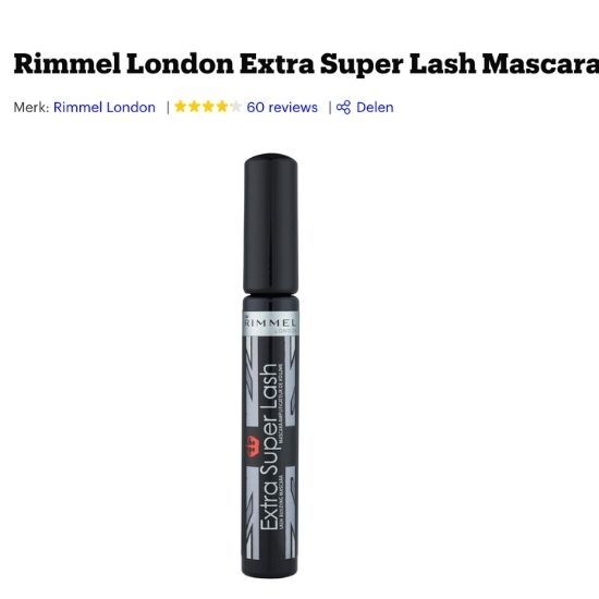 review Rimmel mascara