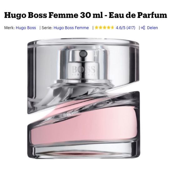 beste Hugo Boss parfum vrouwen