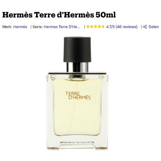 hermes parfum kopen