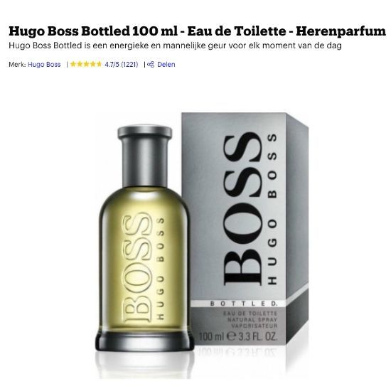 Hugo Boss parfum kopen