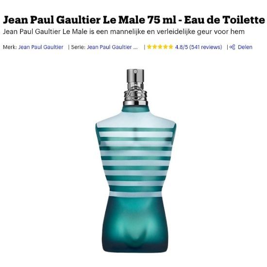 Jean Paul Gaultier Le Male kopen