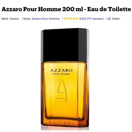 Azzaro Pour Homme parfum review