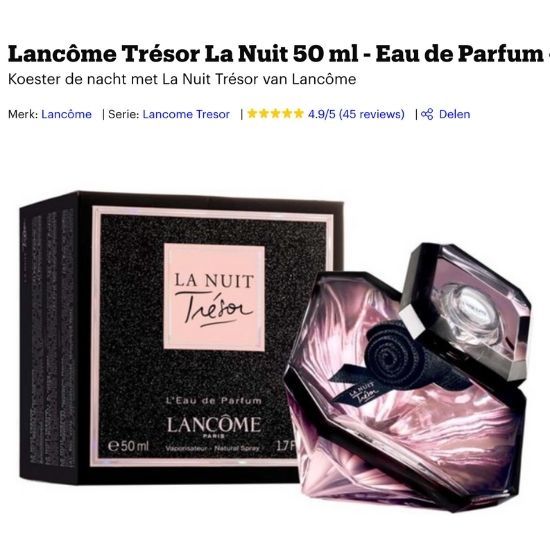 Lancome La Nuit Tresor review kopen