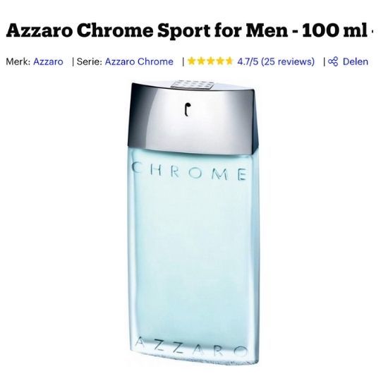 Azzaro Chrome Sport for men review
