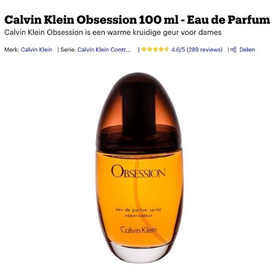 CK Obsession review