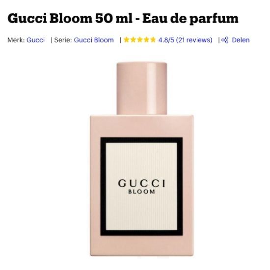 Gucci Bloom parfum review