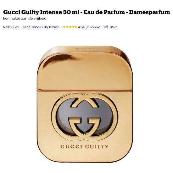 Gucci Guilty Intense review