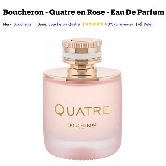 Boucheron Quatre en Rose review parfum