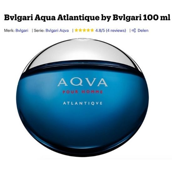 Bvlgari Aqva atlantique review