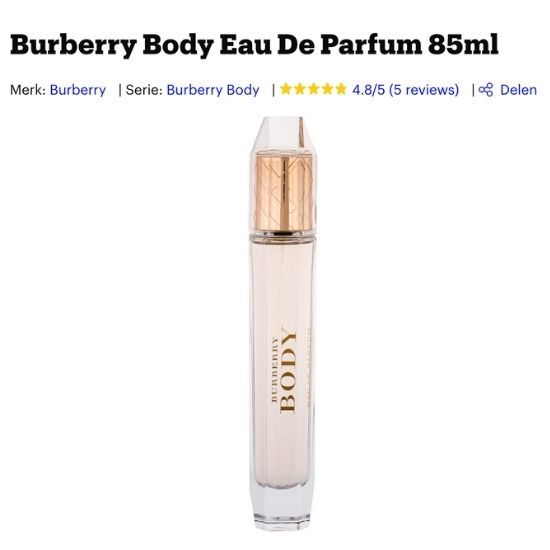 Burberry Body parfum review