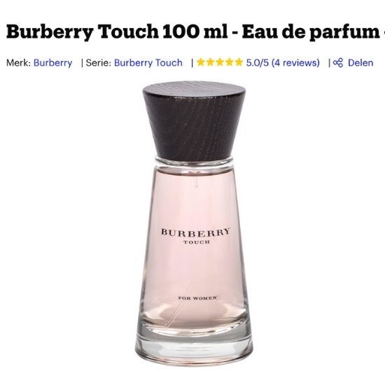Burberry Touch for women review