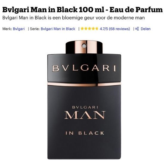 Bvlgari Man in Black parfum review