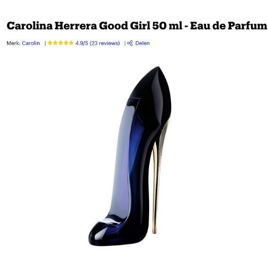 Carolina Herrera Good Girl parfum review