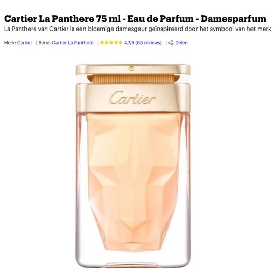 cartier la panthere review parfum