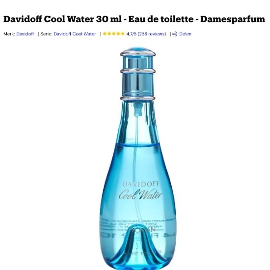 davidoff cool water vrouwenparfum review