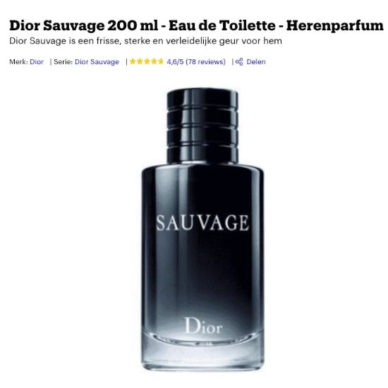dior sauvage parfum review