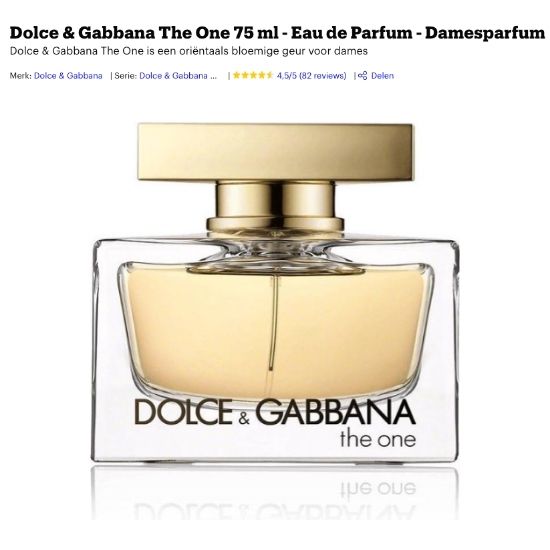 dolce gabbana the one review vrouwenparfum