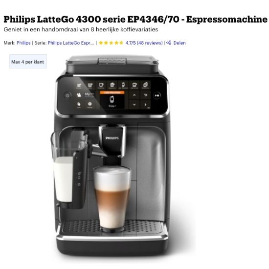 philips koffiemachine kopen